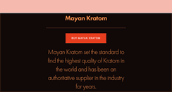 Desktop Screenshot of mayankratom.com